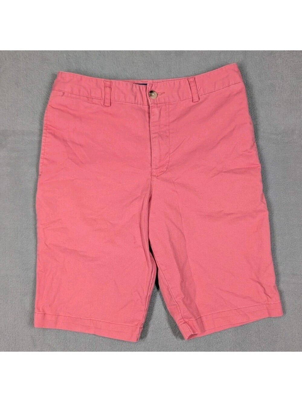 Polo Ralph Lauren Boys 14 Pink Chino Bermuda Shorts Cotton Stretch Preppy Golf